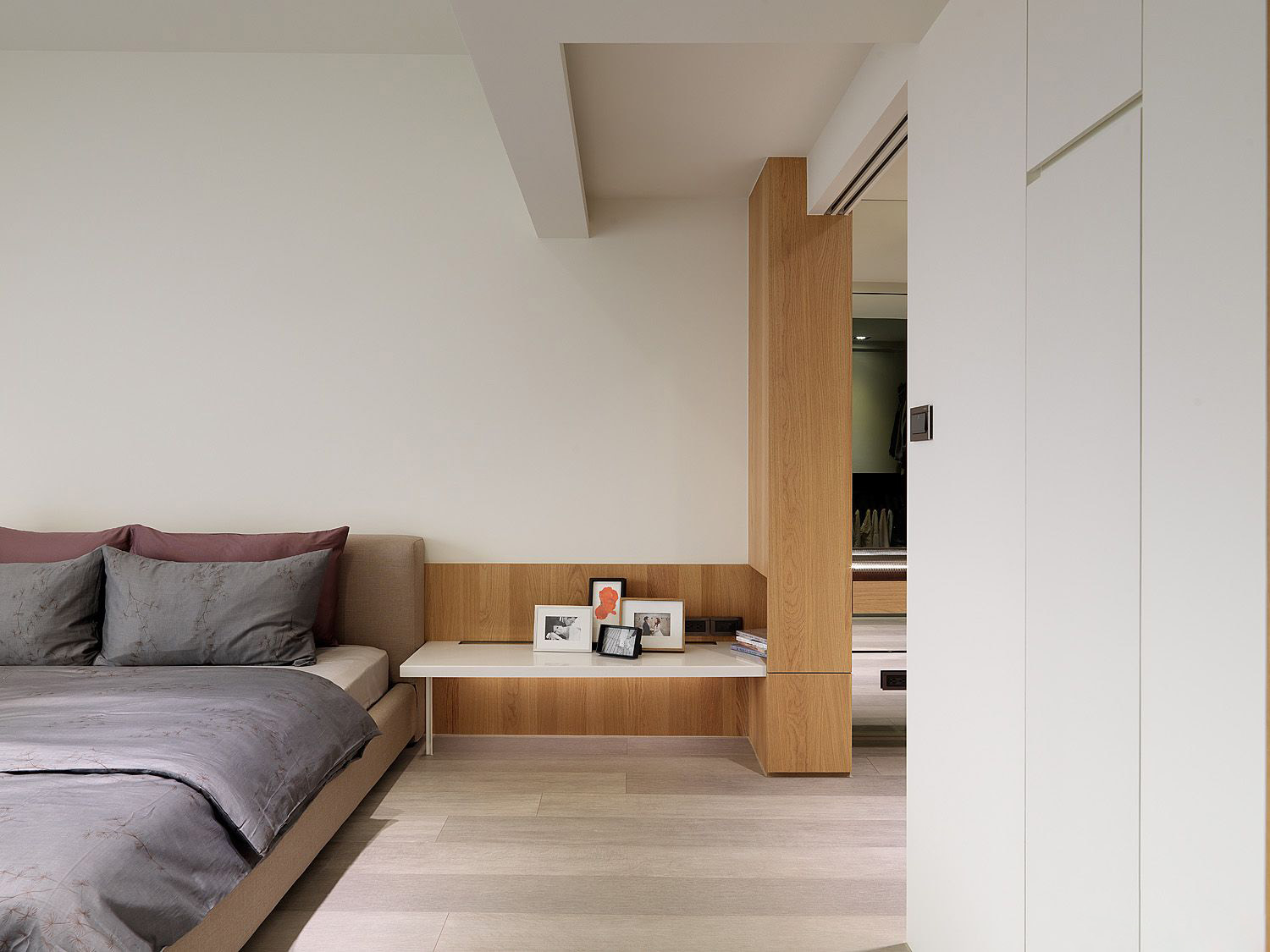 龍湖九里晴川-現(xiàn)代簡約-臥室設計效果圖