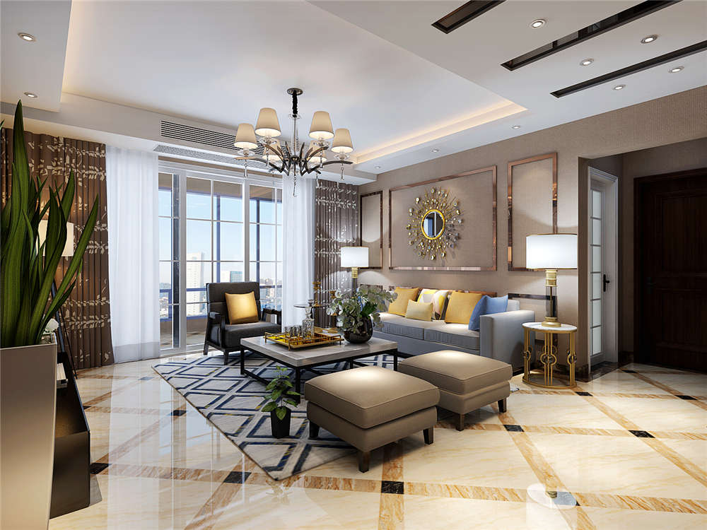 龍湖九里晴川-現(xiàn)代簡約-臥室設(shè)計效果圖